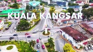 KUALA KANGSAR Perak  Bandar Diraja  Drone Footage [upl. by Ardnauq]