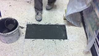 Repairing Terrazzo Floor Tiles [upl. by Shargel]