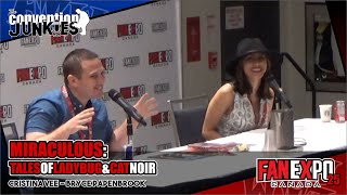 Miraculous Tales of Ladybug amp Cat Noir  Cristina Vee amp Bryce Papenbrook  Fan Expo [upl. by Inilam697]