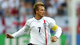 David Beckham all England Goals [upl. by Crenshaw]