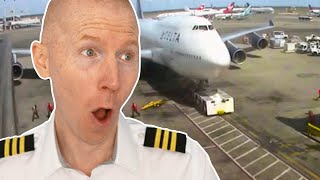 Delta 747 CRASHES into Tug  Viral Debrief [upl. by Finer]