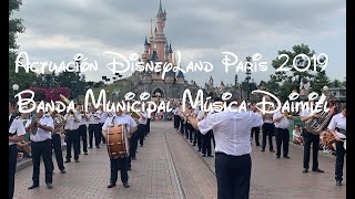 ¡Que viva España  Actuación Disneyland París  Banda Municipal de Música de Daimiel [upl. by Levin]