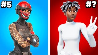 25 SWEATIEST Fortnite Skins [upl. by Eltsirhc747]