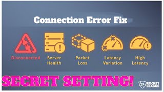 How To Fix Latency VariationLag Error In Rocket League [upl. by Sirad94]