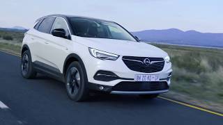 Opel Grandland X Features Review [upl. by Annaeel]