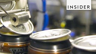 How Beer Cans Are Made [upl. by Retnyw]