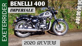 2020 BENELLI 400 IMPERIALE  REVIEW [upl. by Elacim]