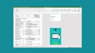 Bokföring i Excel  Bokföringsmall för Enskild firma  Instruktioner  Zervant [upl. by Tierell]