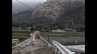 Montserrat  eruption at Soufriere Hills Volcanowmv [upl. by Komara]