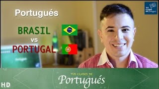 Portugués de BRASIL vs PORTUGAL  Principales diferencias  Acento portugués y brasileño [upl. by Arreik812]