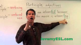 Participle Adjectives [upl. by Kosak990]