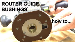 Router Bushings  Guide bushes  Template Guides [upl. by Elsilrac]