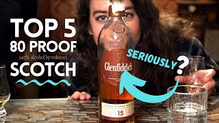 Top Five LOW PROOF Scotch Whiskies according to whisky lovers [upl. by Leira]