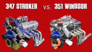 347 STROKER vs JUNKYARD 351WSBF DYNO DUEL [upl. by Byran]