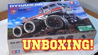 Tamiya DYNAHEAD 6x6 Unboxing [upl. by Novla463]