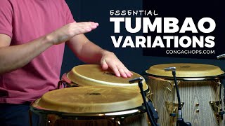 Conga Lessons  How to Play Congas  Essential Tumbao Variations  CongaChopscom [upl. by Ellenoj]