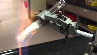 Thermal Decomposition of Calcium Nitrate [upl. by Ashlie]