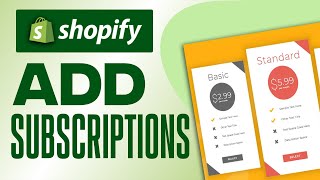 How To Add Subscription In Shopify [upl. by Sanborne]