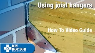 Joist hangers How and where to use them [upl. by Amis]