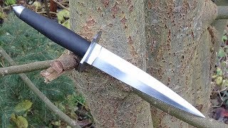 Knife making  fairbairn Sykes dagger [upl. by Adimra586]