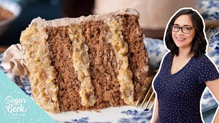 How To Make A Classic German Chocolate Cake [upl. by Chandal894]