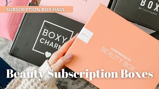 Subscription Box Haul 5 Beauty Boxes You NEED to Try in 2021 [upl. by Havelock]