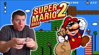 SUPER MARIO BROS 2 The NES SCANDAL of SMB2 amp Doki Doki Panic Nintendo Review S1E08  Irate Gamer [upl. by Goldshlag]