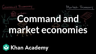 Command and market economies  Basic economics concepts  AP Macroeconomics  Khan Academy [upl. by Navoj]