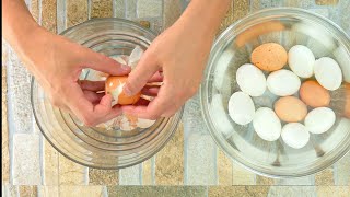 100YearOld Trick To PEELING HardBoiled EGGs 🥚 [upl. by Annaihr657]