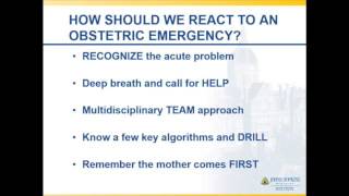 Obstetric Emergencies [upl. by Ginder]