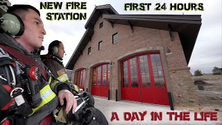 First 24 Hours in a New Fire Station  A Day in the Life [upl. by Mcgill]