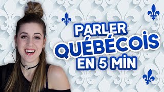 PARLER QUÉBÉCOIS EN 5 MINUTES  DENYZEE [upl. by Eekcaj11]