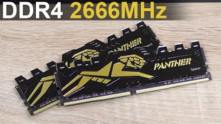 Apacer Panther 16GB DDR42666 Memory Review [upl. by Eelak]