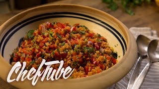 How to Make Bulgur Salad  Recipe in description [upl. by Stanley654]