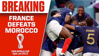 2022 FIFA World Cup France DEFEATS Morocco FranceArgentina FINAL SET  CBS Sports HQ [upl. by Fortuna]