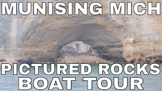 Pictured Rocks Boat Tour Munising Michigan [upl. by Lav]