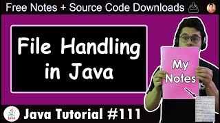 File Handling in Java [upl. by Enineg426]