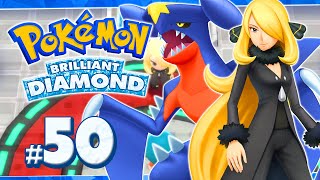 Pokemon Brilliant Diamond Part 50 CYNTHIA amp ELITE FOUR REMATCH Gameplay Walkthrough [upl. by Anelram975]