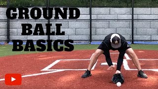 How to Field a Ground Ball for Beginners [upl. by Llehsal]