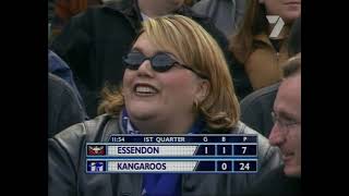 AFL 2001 Round 16  Essendon Bombers VS North Melbourne Kangaroos 3AW [upl. by Kissel]