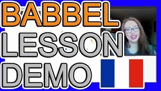 Babbel Lesson Demonstration amp Review Part 2 of 3 [upl. by Supple]