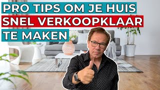 Je huis verkopen  Tips voor inrichting [upl. by Enitsenrae]