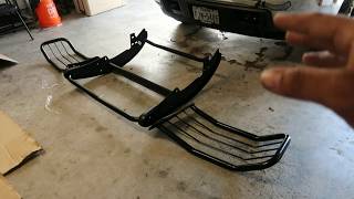 Black Horse Brush Gaurd  Grill Gaurd Install from AMAZON 11 12 13 14 Chevorlet Silverado 2500 3500 [upl. by Esteban127]