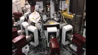 Hydromat EPIC RT HS12 Indexing Chuck Machine and Complete Automated Production Cell [upl. by Yesima215]