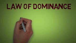 Principles of Genetics  Law of Dominance [upl. by Reniti182]