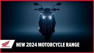 2024 Motorcycle Range  Honda [upl. by Keslie]