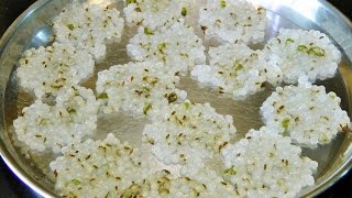 साबुदाणा पापड  How to make Sabudana papad  madhurasrecipe [upl. by Oninotna670]