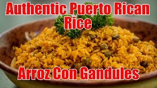 Authentic Puerto Rican RiceArroz Con Gandules Recipe  Episode 6 [upl. by Ynnavoig594]