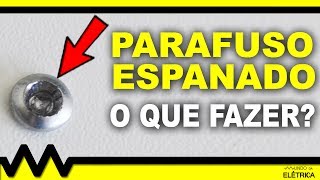 Parafuso espanado como retirar [upl. by Lussier]