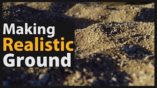 Blender 28 Tutorial How to make Realistic Ground [upl. by Eicirtap]